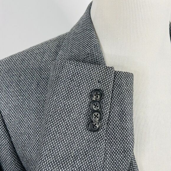 Joseph Abboud 42R Sport Coat Wool Silk Gray Knit Two Button Lined Double Vented - Picture 5 of 8